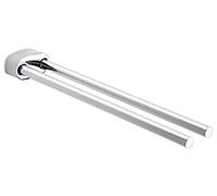 Roca A816378001-2.0 dell'hotel - doppio cromato girevole asciugamano riscaldato