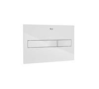 Roca A890196000 PL2 DUAL (ONE) Piatto Azionamento Download Doppio, Bianco