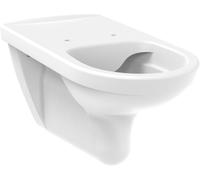 Roca Access Dostępna Łazienka vaso wc sospeso senza brida per disabili bianco lucida A346239000