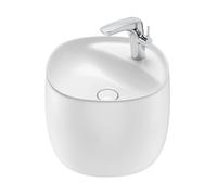 Roca Beyond lavabo 46x47 cm ovale a parete bianco lucida A3270B1S00