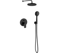 Roca Cala set doccia da incasso con soffione nero A5D186ENB0