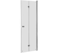 Roca Capital porta doccia 90 cm pieghevole cromo lucida/vetro trasparente AM4509012M