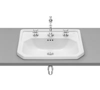 Roca Carmen lavabo 60x45 cm rettangolare da incasso bianco lucida A3270A5003