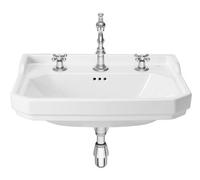 Roca Carmen lavabo 65x48 cm rettangolare a parete bianco lucida A3270A1003