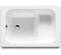 Roca A213100001-Bañaseo Contesa bianco vasca da bagno in acrilico-Vasca da bagno in acciaio-Contesa-Bañaseo-100 x 70 cm
