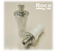 Roca - Coppia di picchetti di fissaggio per sedile per WC con cerniere rimovibili