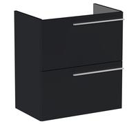 Roca Ella armadietto 58.5x34.6x63.5 cm sottolavabo sospeso nero A857778532