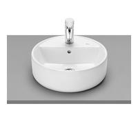 Roca Gap lavabo 40x40 cm rotonda da appoggio bianco A3270MKS00