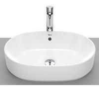 Roca Gap lavabo 55x39 cm ovale da appoggio bianco A3270Y1000