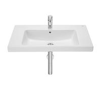Roca Gap lavabo 80x46 cm rettangolare a parete bianco lucida A3270M0S00