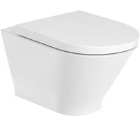 Roca Gap Round vaso wc sospeso senza brida bianco A3460NLS00
