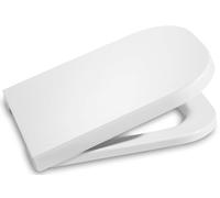 Roca A80173200B Sedile e Coperchio Supralit®, Caduta ammortizzata, The Gap Square Compatta, Bianco