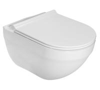 Roca Hebe vaso wc sospeso senza brida bianco A346136000