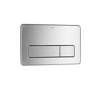 Roca In-Wall A890097004-Piastra di azionamento PL3 Dual inox