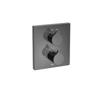 Roca Insignia Black rubinetto per doccia da incasso con termostato nero A5A2C3ACN0