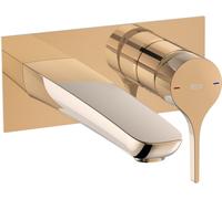 Roca Insignia Rose Gold rubinetto per lavabo da incasso || A5A353ARG0
