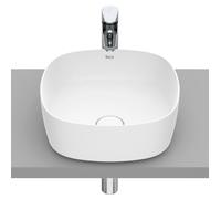 Roca Inspira lavabo 37x37 cm quadrata da appoggio bianco opaca A327502620