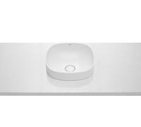Roca Inspira lavabo 37x37 cm quadrata da incasso bianco lucida A32750R000