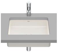 Roca Inspira lavabo 43x32.5 cm rettangolare sottopiano marrone/beige opaca A327536650