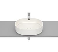 Roca Inspira lavabo 50x37 cm ovale da appoggio marrone/beige opaca A327520650