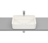 Roca Inspira lavabo 50x37 cm rettangolare da appoggio marrone/beige opaca A327530650