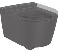 Roca Inspira vaso wc sospeso senza brida nero A346528640