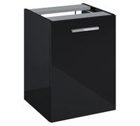 Roca Kwadro armadietto 39.8x38.4x53 cm laterale sospeso nero A857973351