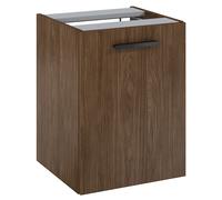 Roca Kwadro armadietto 39.8x38.4x53 cm laterale sospeso noce A857973540