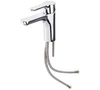Roca , L20 XL, Rubinetto monocomando per lavabo con corpo liscio, Cold Start, A5A3K09C00
