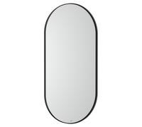 Roca Luna specchio 45x90 cm ovale nero A812420000