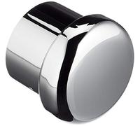 Roca Manopola da bagno A525094400, Acciaio inossidabile, Argento, 2.5 cm x 2.5 cm