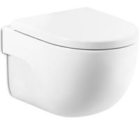 Roca Meridian vaso wc sospeso senza brida bianco A346244S00