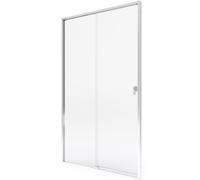 Roca Metropolis-N porta doccia 140 cm scorrevole cromo lucida/vetro trasparente AMP1314012M