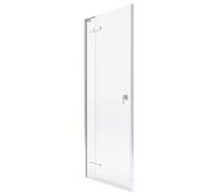 Roca Metropolis-N porta doccia 80 cm a battente cromo lucida/vetro trasparente AMP0808012M