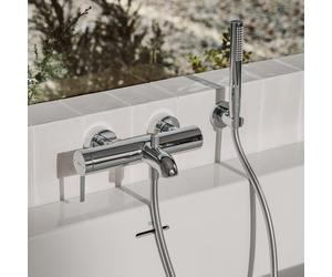 Roca Ona rubinetto vasca esterno, miscelatore monocomando, A5A029EC00, Ona cromo [Rubinetteria Bagno > Rubinetteria Vasca]