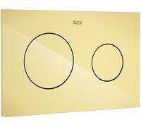 Roca PL placca di comando per WC oro A8901890G0