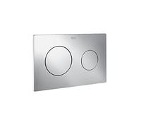 Roca PL10 One Piastra di azionamento, Plastica, Cromo
