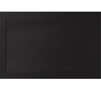 Roca Pyros piatto doccia rettangolare con sifone 120x90 cm nero AP9014B038401400