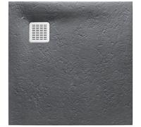 Roca Terran piatto doccia quadrato 80x80 cm grigio AP10332032001200