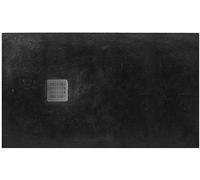 Roca Terran piatto doccia rettangolare 180x80 cm nero AP10170832001400
