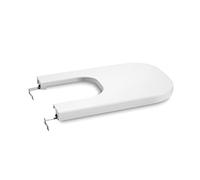 Roca The Gap Square A80647200B Coperchio per bidet con smorzamento a goccia, bianco