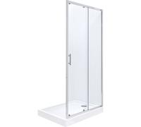 Roca Town-N porta doccia 130 cm scorrevole cromo lucida/vetro trasparente AMP2813012M