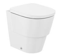 Roca Tura vaso wc a terra senza brida bianco lucida A347697S00
