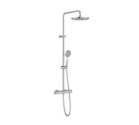 Roca, Victoria (col), PLUS Colonna doccia termostatica con altezza regolabile, 385 mm x 73 mm x 835 mm, A5A2F18C00