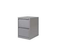 Rocada | Raccoglitore metallico per cartelle sospese | Armadietto archivio mobili ufficio | 2 Cassetti| Armadi con serratura | 47 x 62 x 71 cm - Grigio