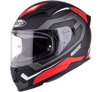 Rocc 331, casco integrale S male Opaco Nero/Grigio/Rosso