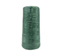 Rocca da 250 gr. Tre Sfere "rafia lucida" per decorazioni abbigliamento, borse, cappelli, frange e varie (Verde pino RAF-20)