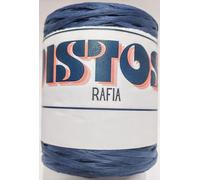 Rocca da 250 mt. rafia per borse, cappelli e varie, larghezza +- circa 4 mm. (Blu)