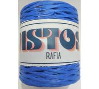 Rocca da 250 mt. rafia per borse, cappelli e varie, larghezza +- circa 4 mm. (Blu elettrico)