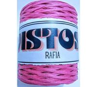 Rocca da 250 mt. rafia per borse, cappelli e varie, larghezza +- circa 4 mm. (Fucsia)